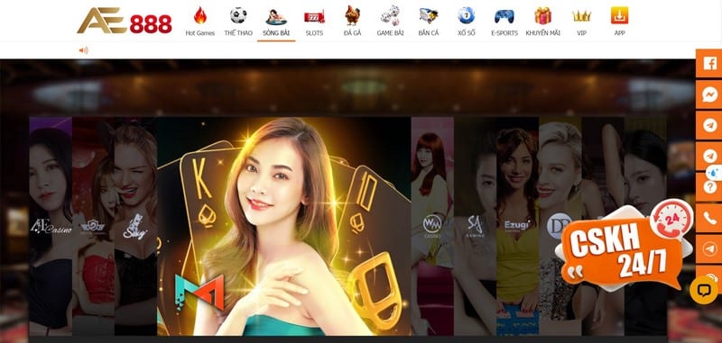 Casino Ae888 - Livestream Trực Tiếp Những Ván Cược Kịch Tính